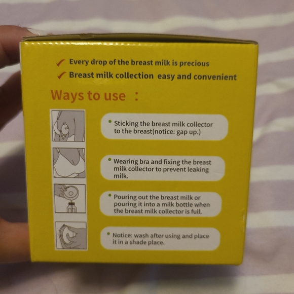 Breastmilk collection shells - Picture 5 of 5